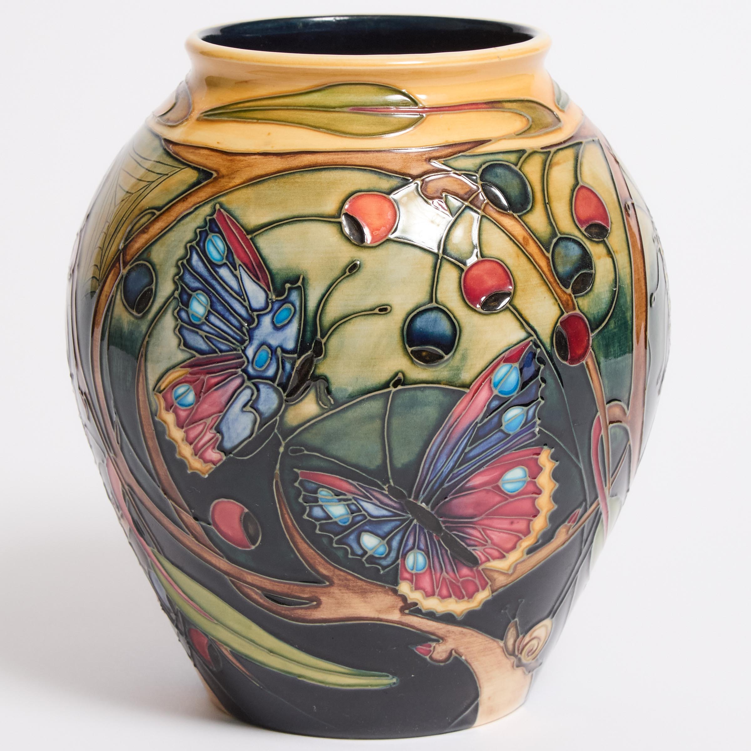 Moorcroft Hartgring Vase, Emma Bossons,