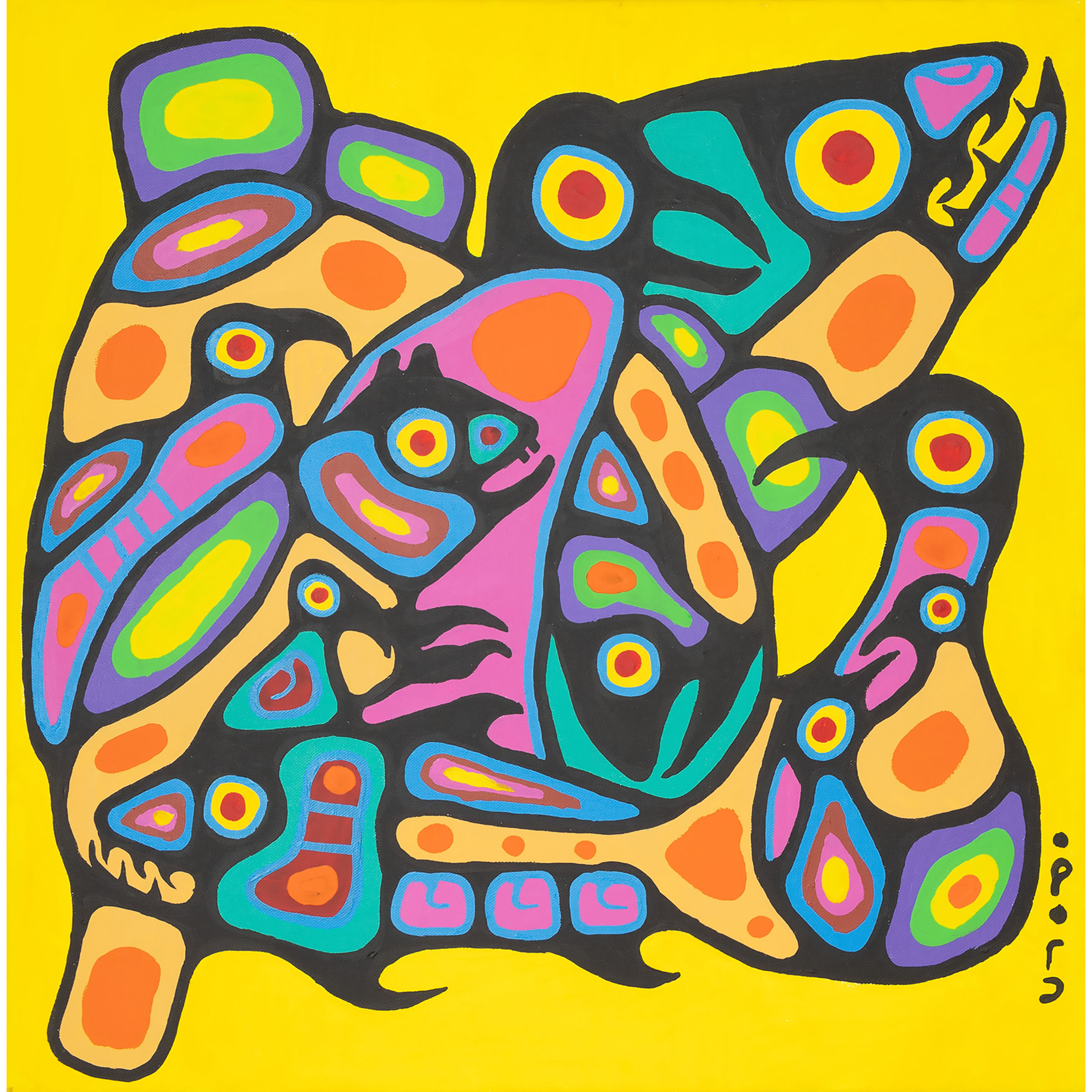 Christian Morrisseau (b. 1969), Anishinaabe