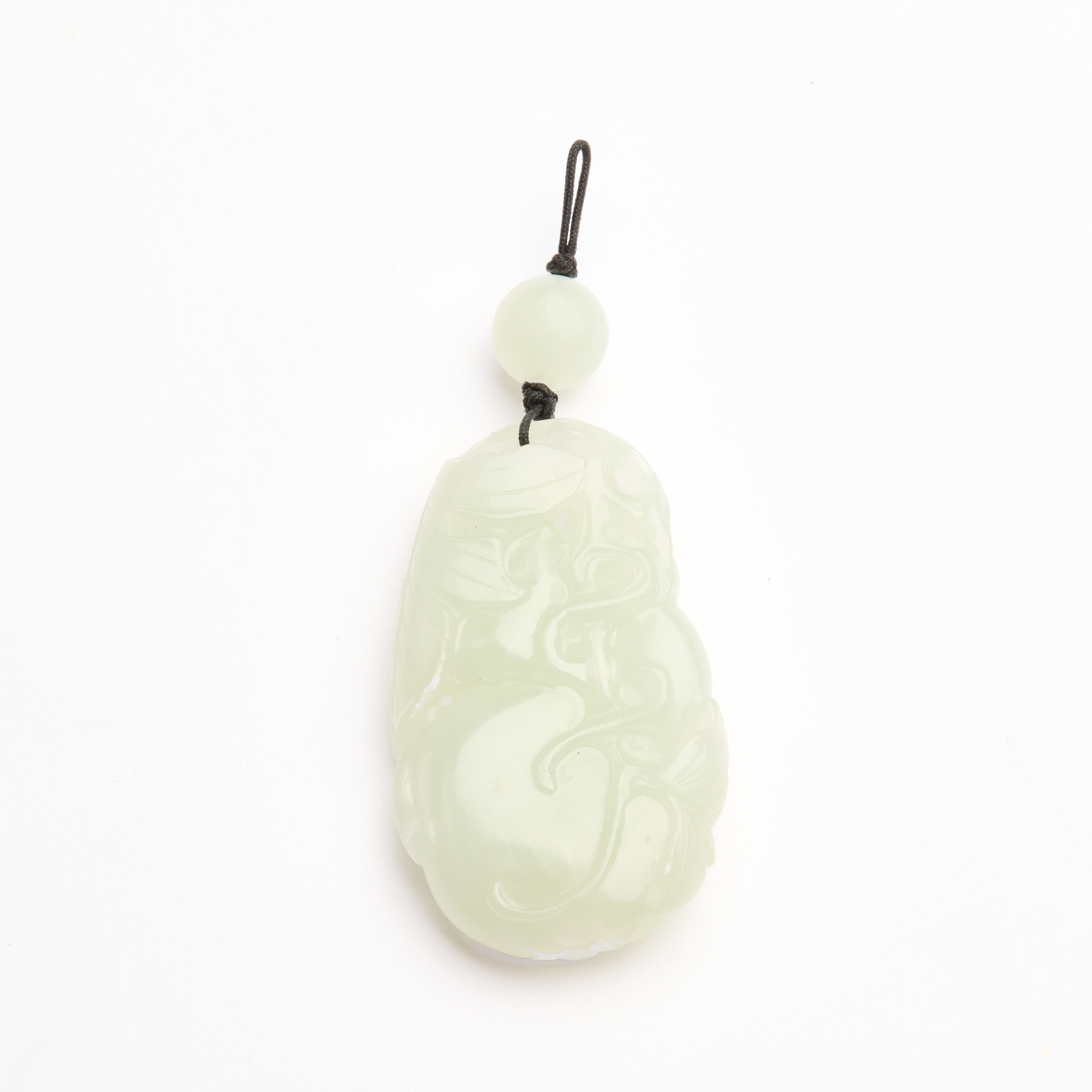 A White Jade Gourd Pendant 18th 19th 2fb05d1