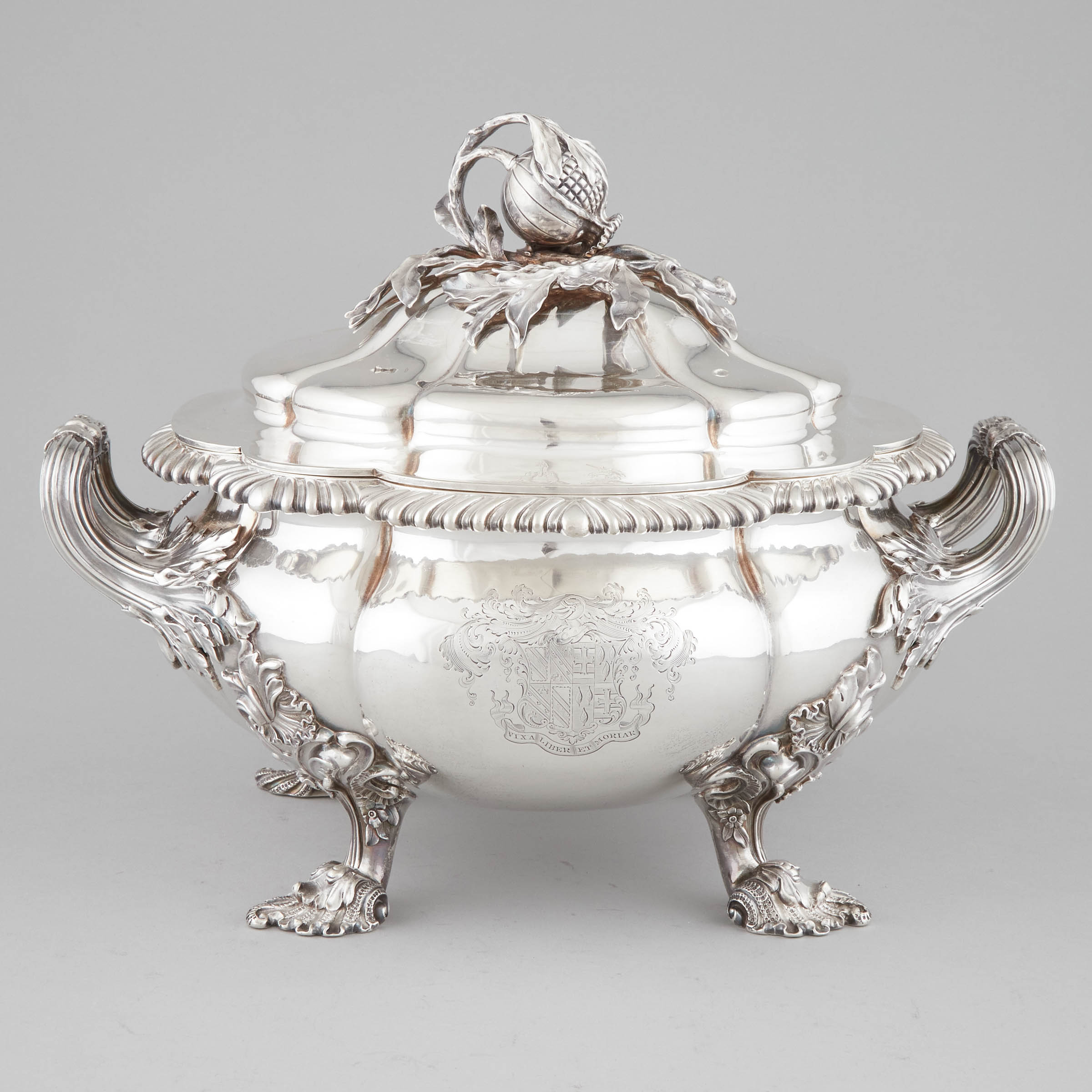 George IV Silver Soup Tureen and 2fb08f4