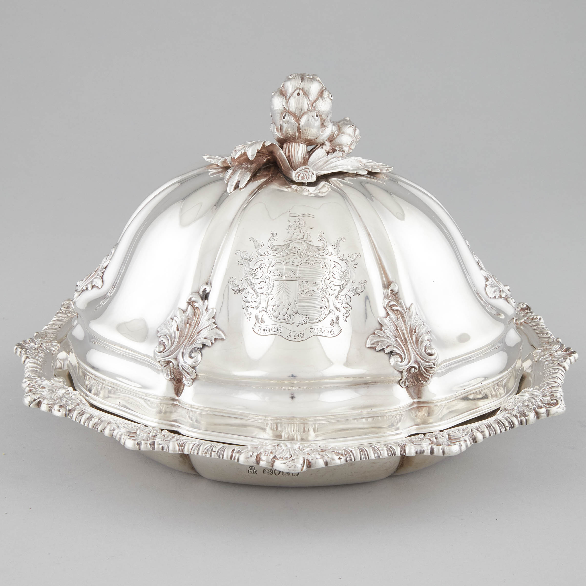 Early Victorian Silver Vegetable Dish