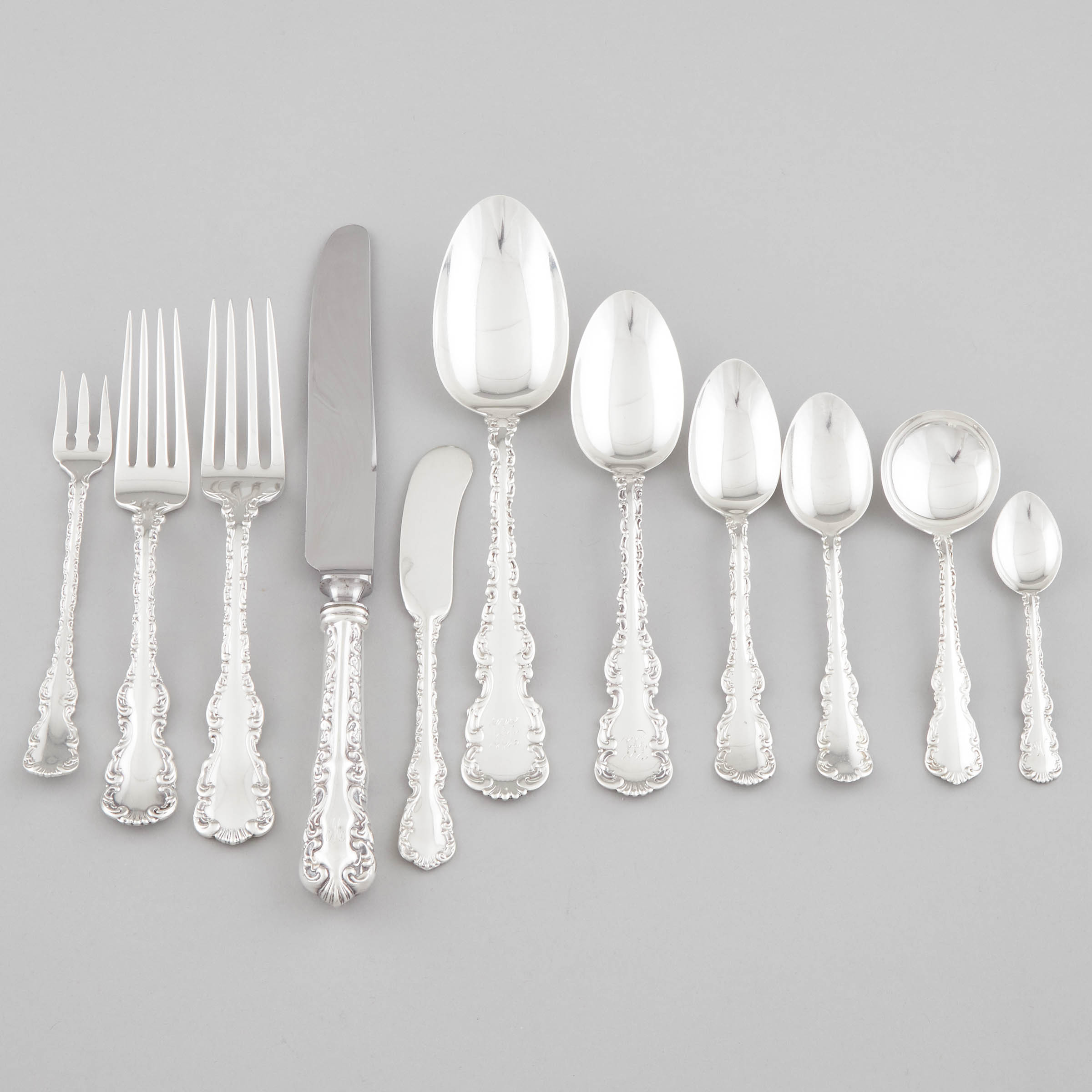 North American Silver Louis XV Pattern