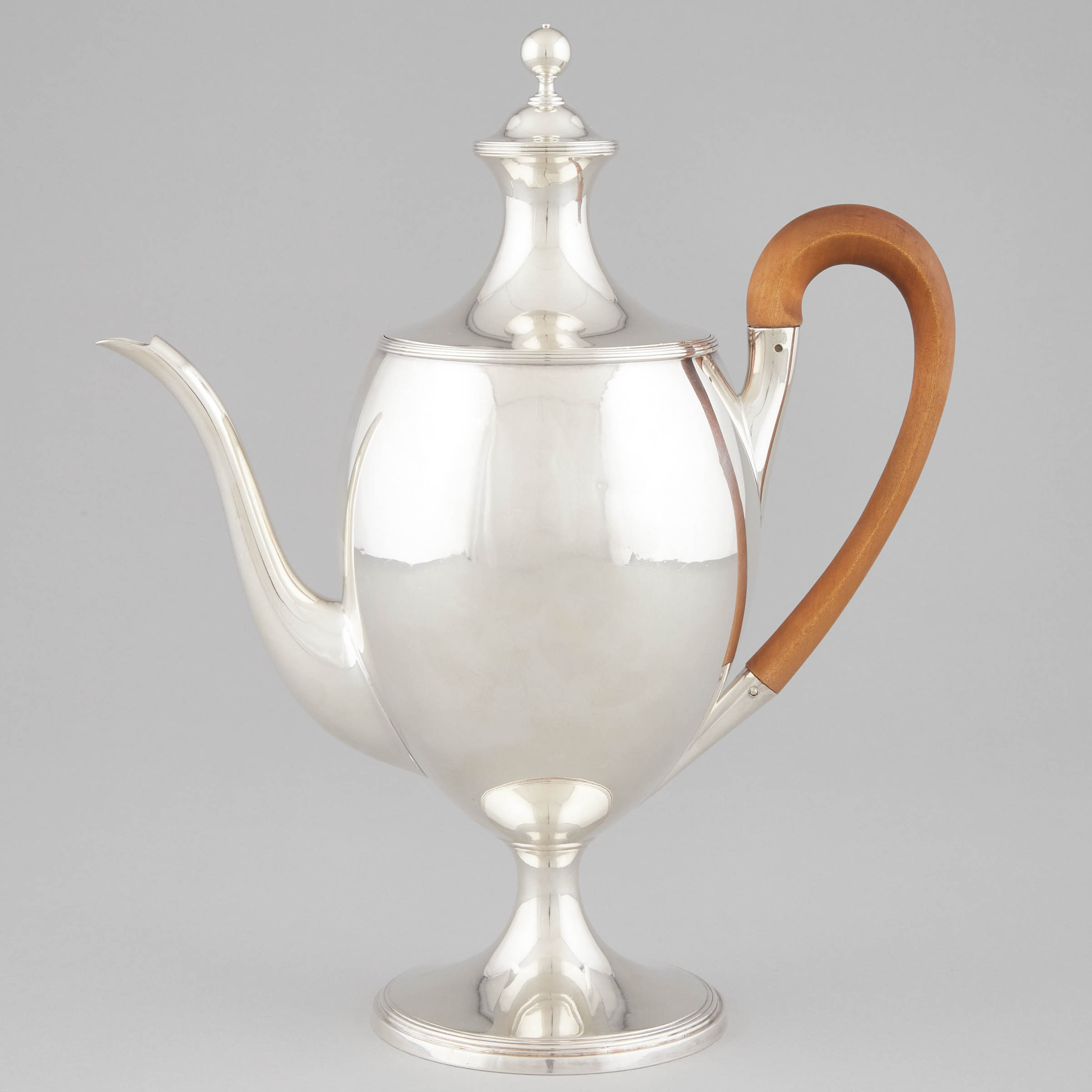 George III Silver Coffee Pot, John Wakelin