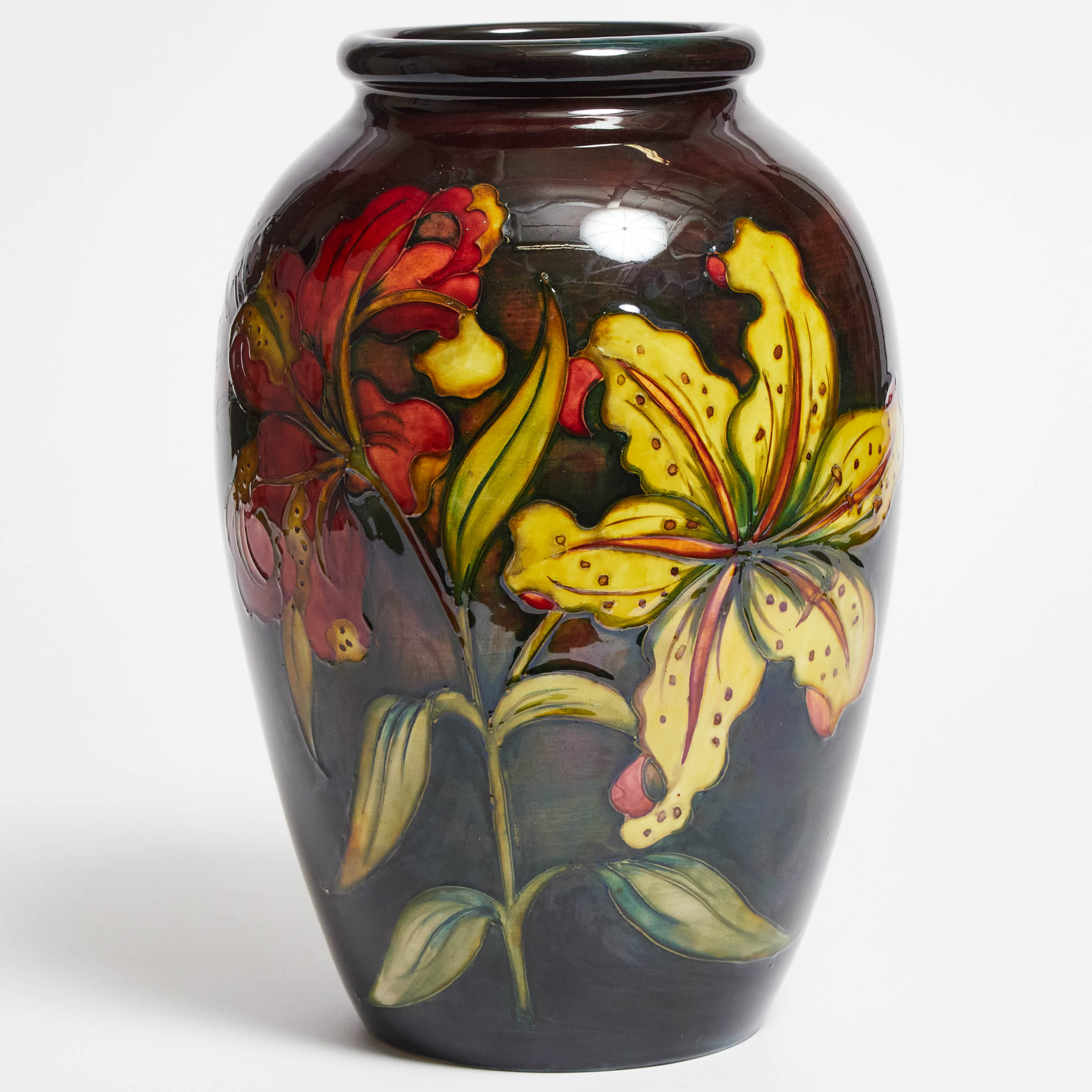 Moorcroft Flamb Tiger Lily Large 2fb0954