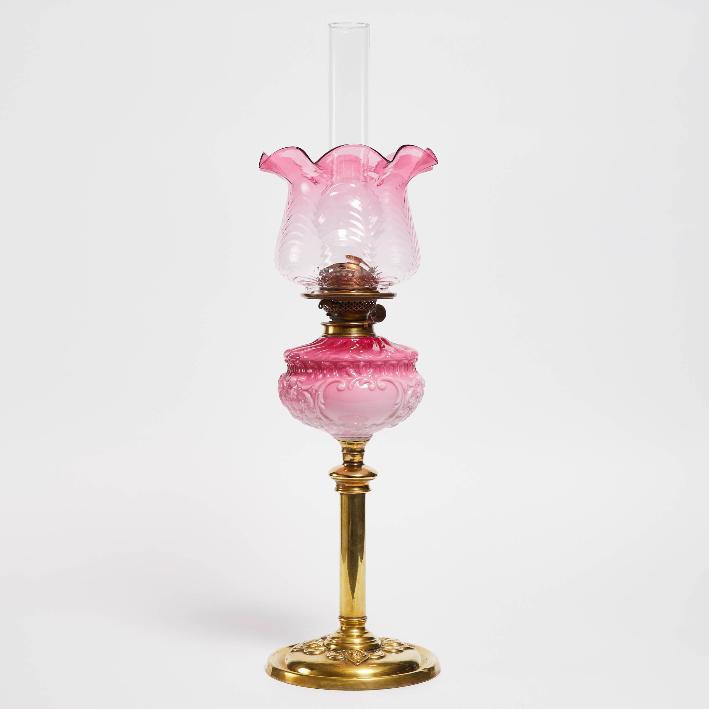 Victorian Kerosene Lamp c 1880 2fb09b5