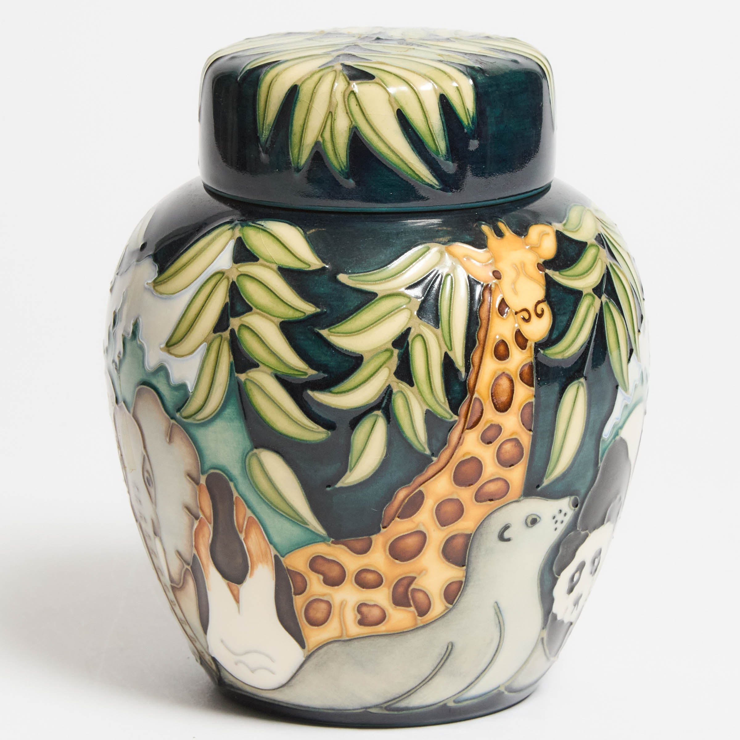 Moorcroft Noahs Ark Ginger Jar, Rachel