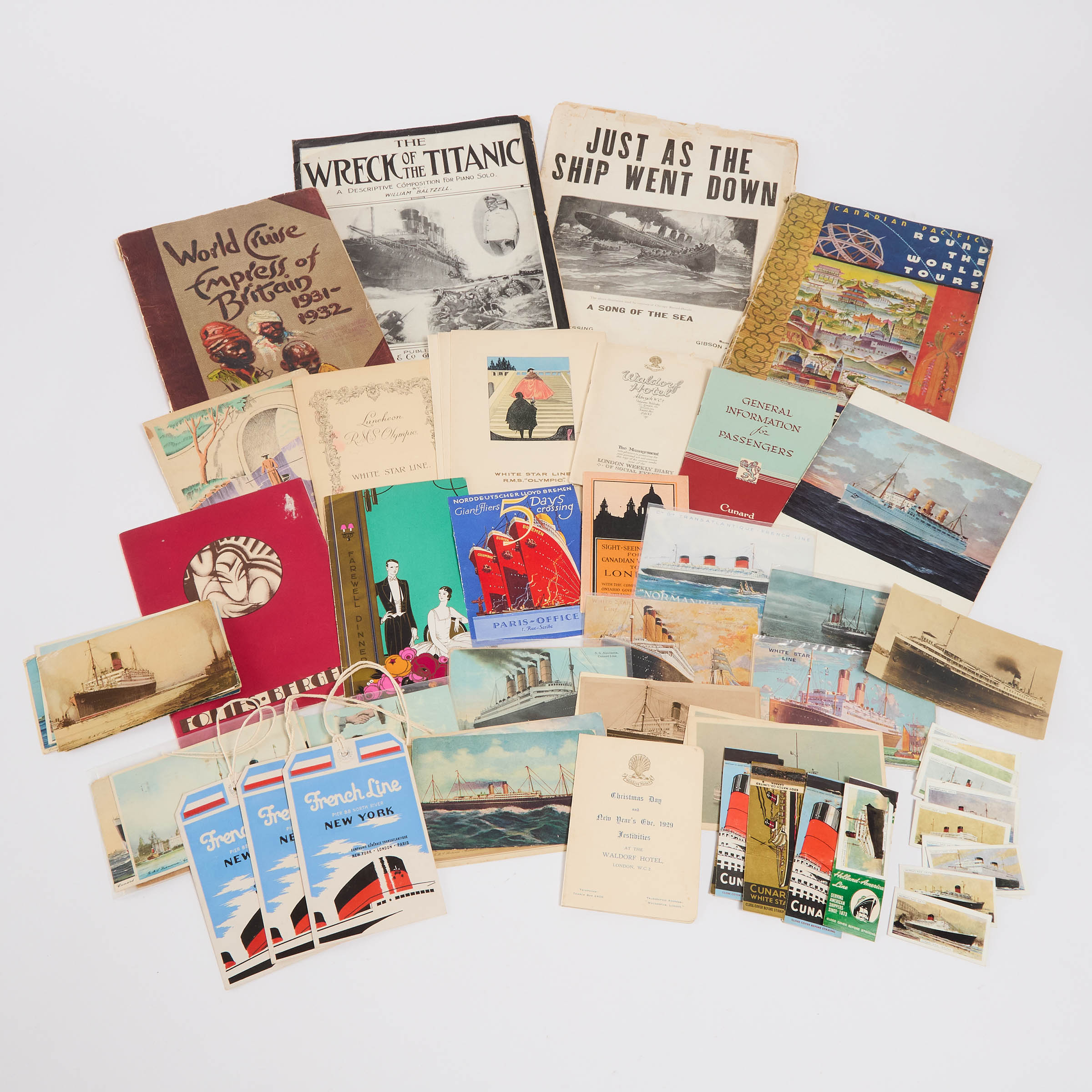 Collection of Ephemera Related to Ocean