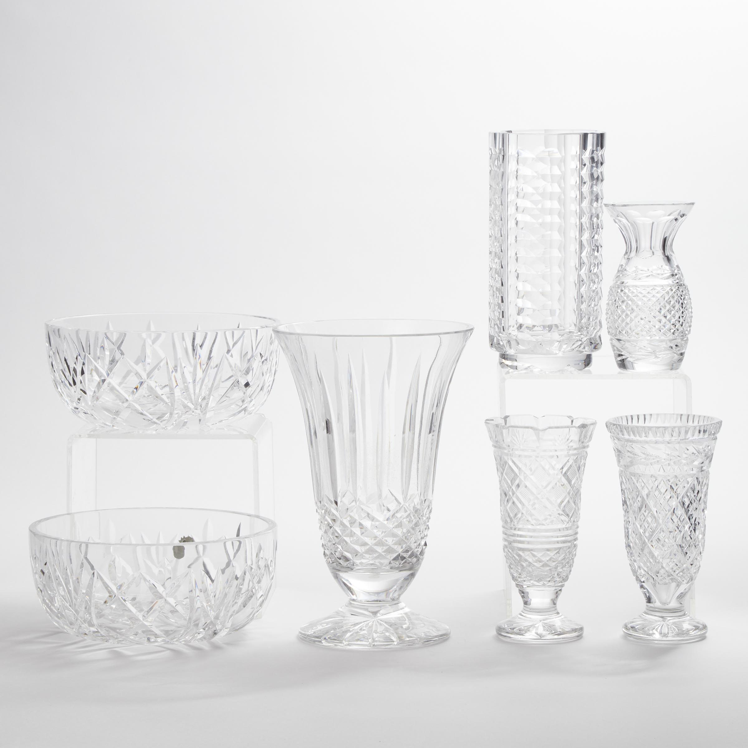 Group of Waterford Cut Glass, 20th century