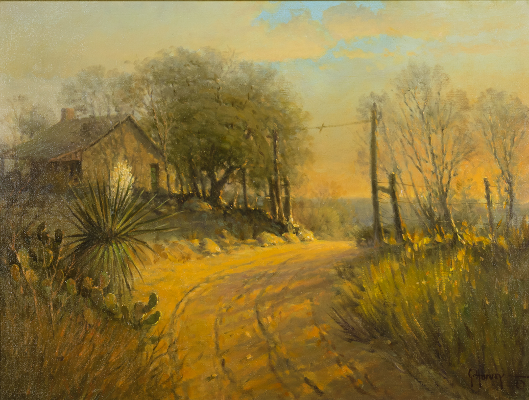 G. HARVEY (1933-2017), COUNTRY ROAD