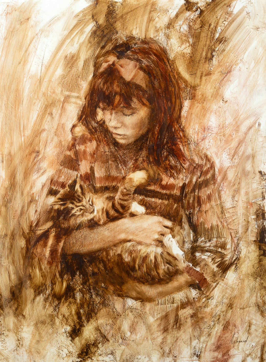 RICHARD SCHMID (1934-2021), ROBIN AND