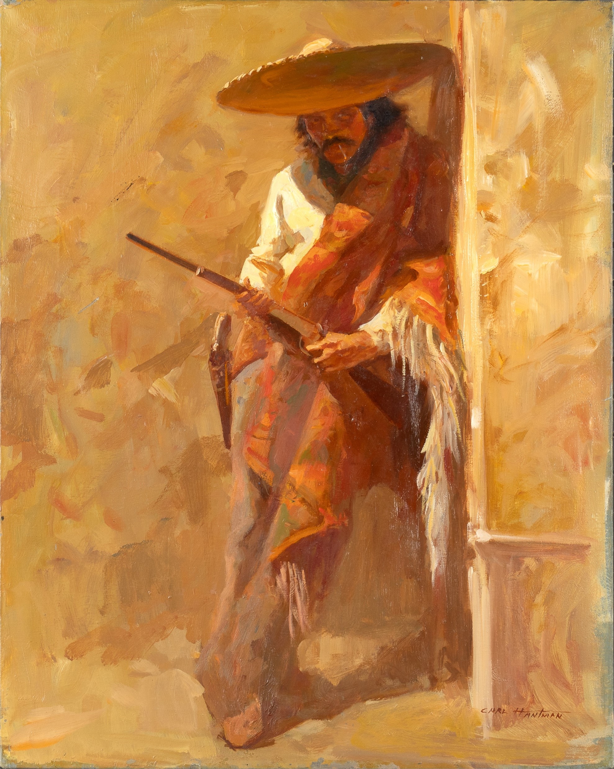 CARL HANTMAN (1933- ), UNTITLED (VAQUERO)