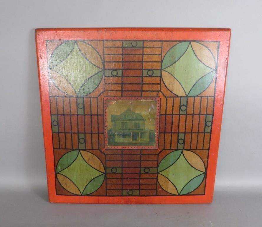 FOLK ART CRAFTED PAINTED GAME 2fb0f25