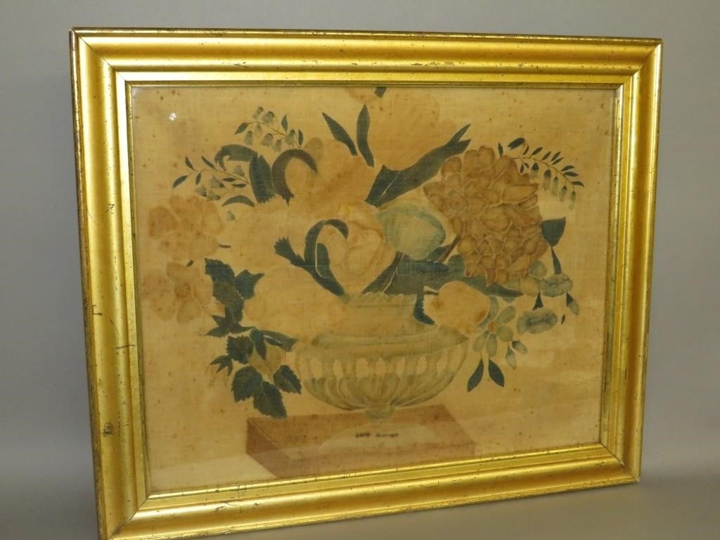 THEOREM PAINTINGca. 1840; compote of