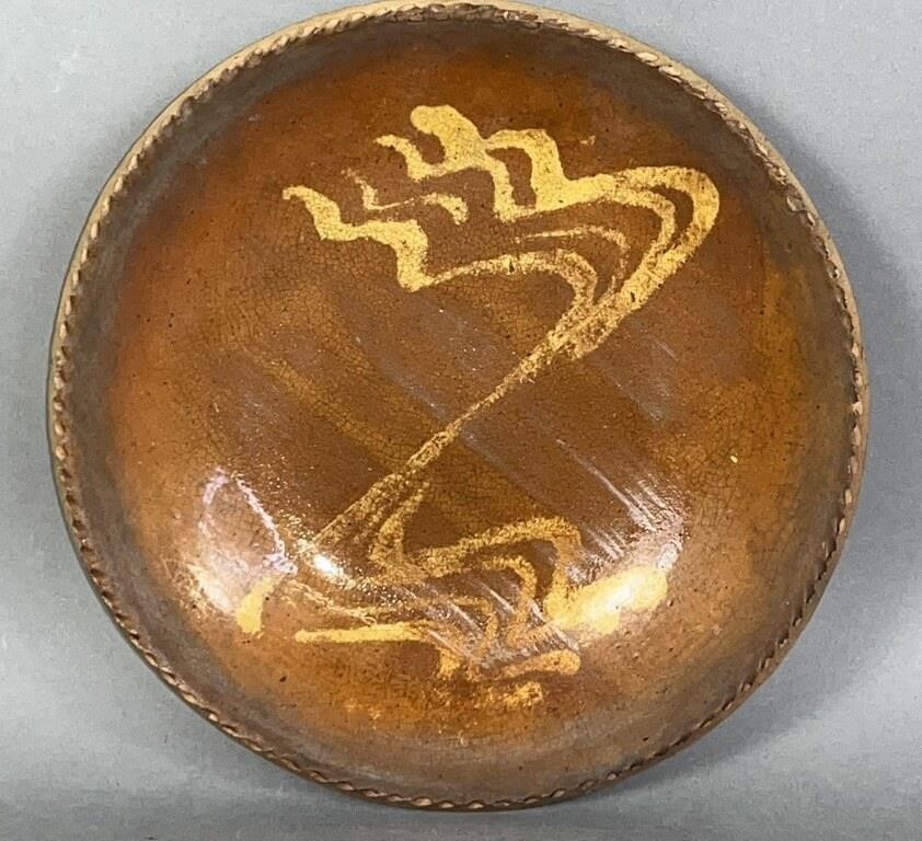 PA SLIPWARE PLATE CA 1865 WITH 2fb1133