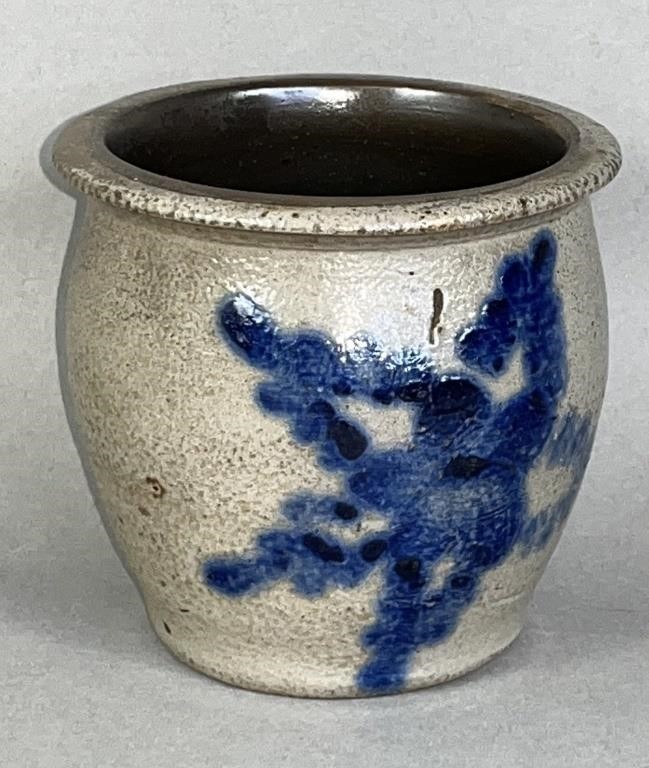 SMALL COBALT DECORATED STONEWARE 2fb1145