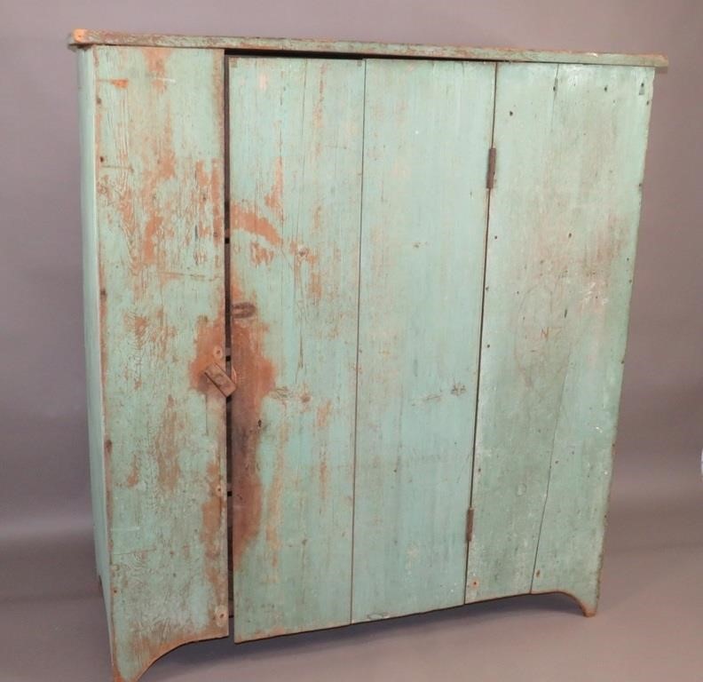 PRIMITIVE CABINETca. 1850; softwood