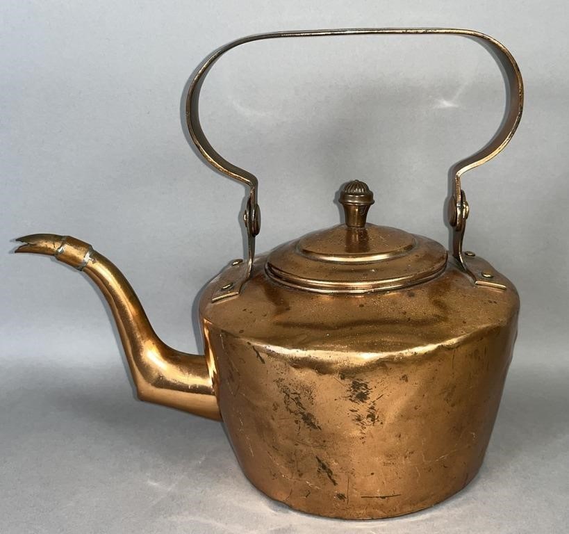 COPPER GOOSENECK TEA KETTLE BY 2fb1169