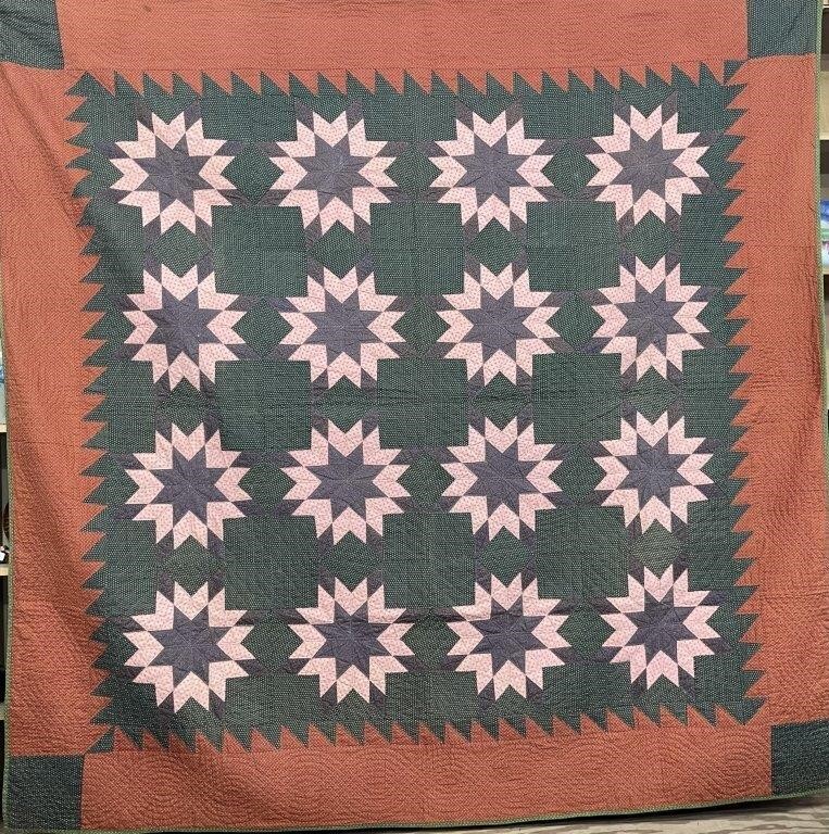 FINE MENNONITE COMMUNITY STAR PATTERN 2fb1400