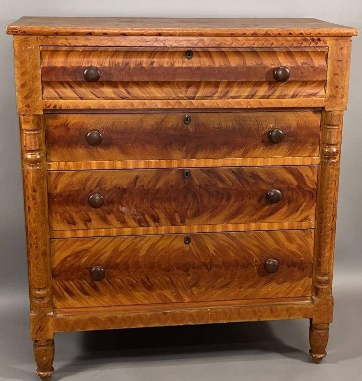 DECORATED CHEST OF DRAWERS CA  2fb13b3