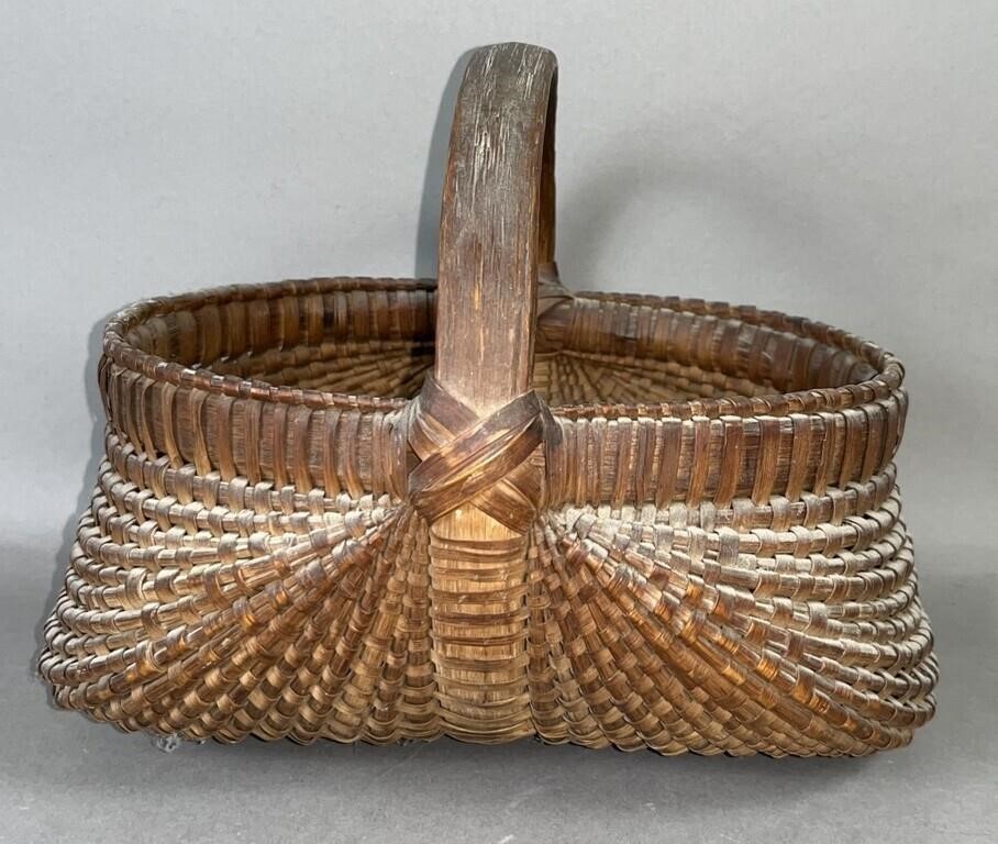 APPALACHIAN TYPE ORSCHBOK EGG BASKET 2fb13cc