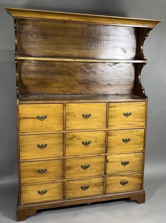 STORAGE CUPBOARD CA. 1830; SOFTWOOD