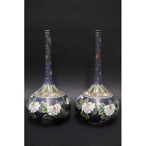 Pair of antique Chinese cloisonne 2fb14be