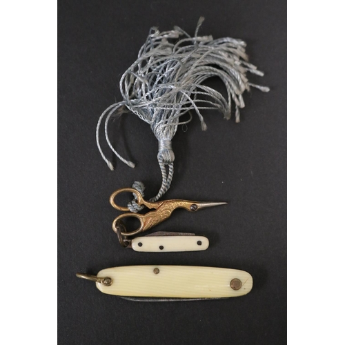 Miniature set of sewing scissors 2fb1478