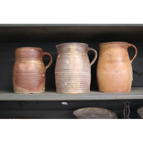 Lot of three antique French stoneware 2fb1505