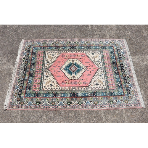 Moroccan hand knotted wool carpet  2fb14f8