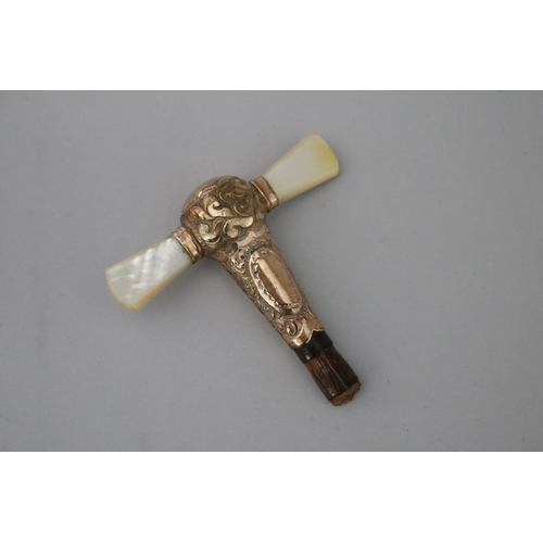 Antique 18ct yellow gold parasol 2fb1592