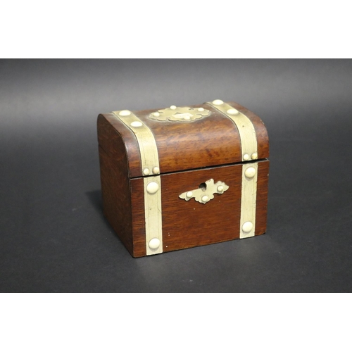 Antique tea caddy with simulated 2fb15b6