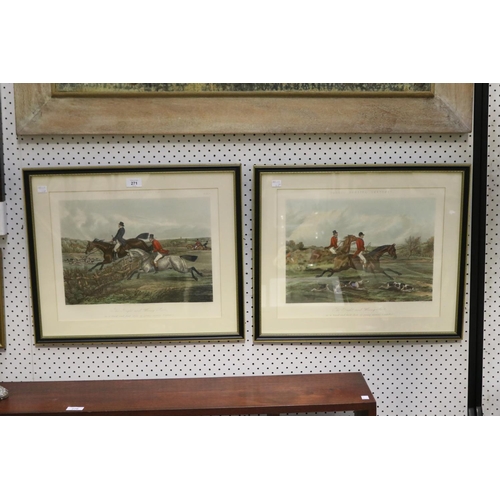 Two hunting prints Fores s Hunting 2fb1632