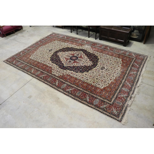 Large Iranian wool carpet 20th 2fb1601