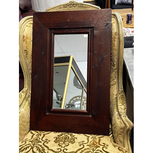 Recycled wood rectangular framed 2fb1833