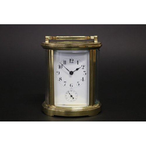 French brass cased carriage clock  2fb1868