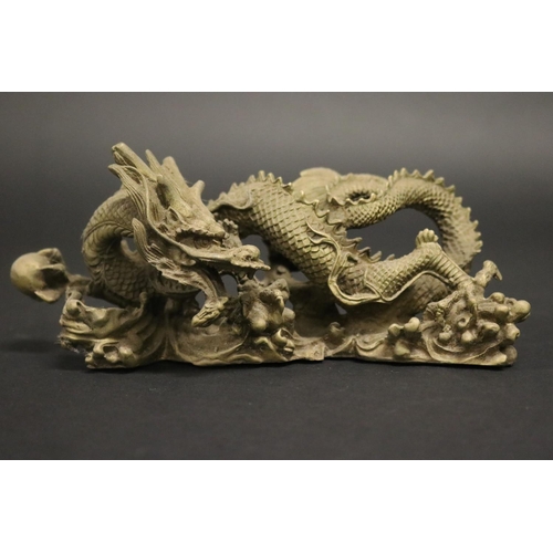 Cast brass figure of a Dragon  2fb18c6