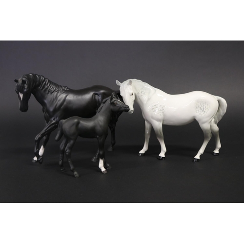 Three medium sized Beswick horses  2fb1937