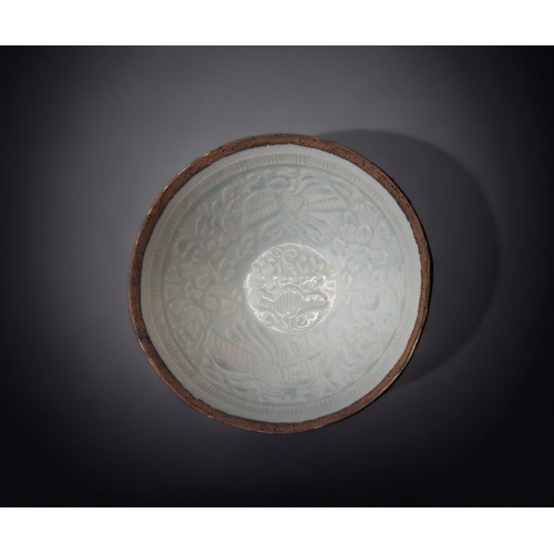 A CHINESE QINGBAI PORCELAIN BOWL RELIEF 2fb1a38