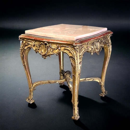 A LOUIS XIV STYLE GILTWOOD COFFEE 2fb1a69