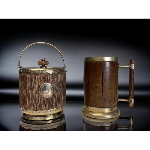 A CHRISTOPHER DRESSER DESIGN TANKARD.By