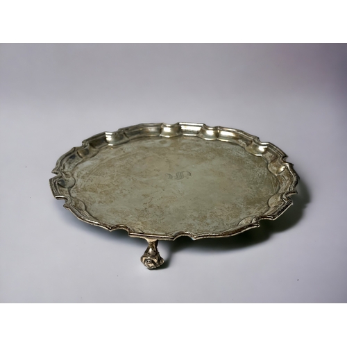 A sterling silver card tray By 2fb1bc3