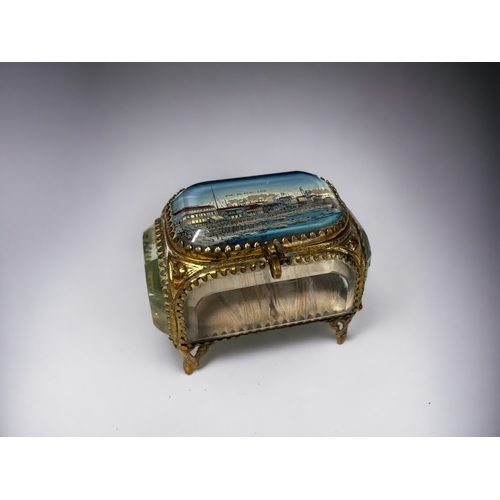 A Grand tour souvenir casket.French,