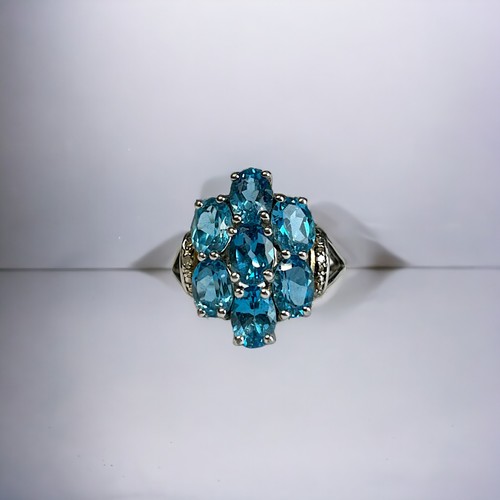 A large 6 42ct Swiss blue Topaz 2fb1be6