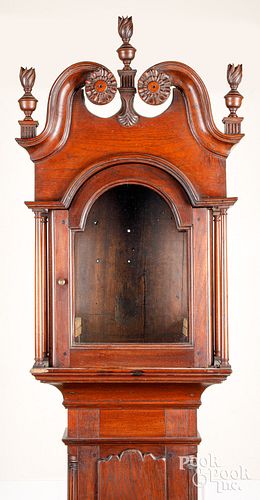 PENNSYLVANIA CHIPPENDALE WALNUT TALL