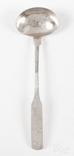 COIN SILVER LADLE EARLY 19TH C Coin 2fb1d55