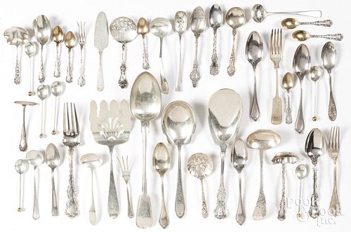 STERLING SILVER FLATWARE AND SERVING 2fb1d58