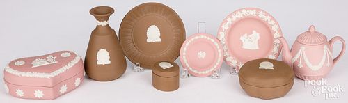 WEDGWOOD PINK AND BROWN JASPERWAREWedgwood 2fb1d97