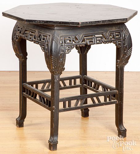 CHINESE EBONIZED TABLEChinese ebonized 2fb1ef4