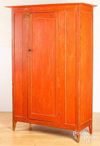 SOUTHERN PAINTED HARD PINE CUPBOARD  2fb1f00