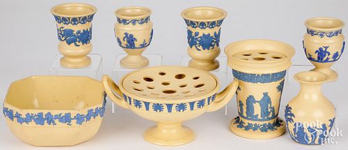 WEDGWOOD CANEWARE OR YELLOW JASPERWAREWedgwood